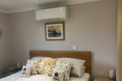 downstairs room with aircon