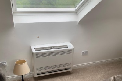 downstairs room with aircon